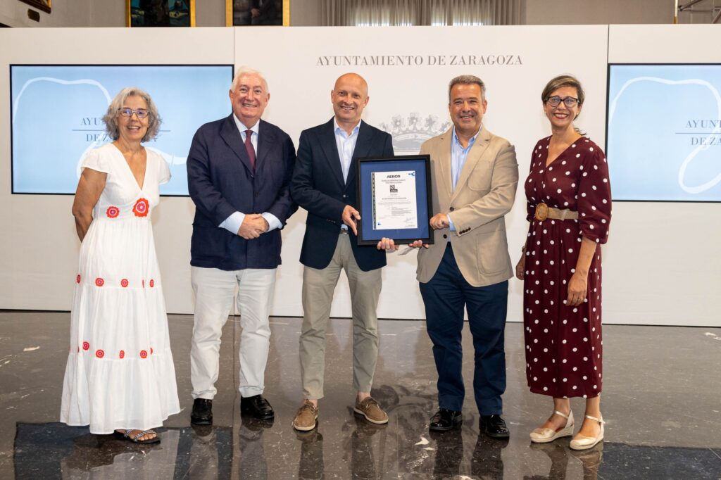 Zaragoza renueva certificado AENOR de accesibilidad web