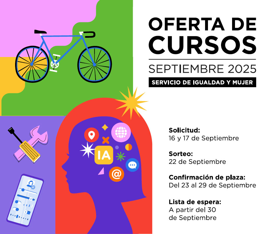 Cartel Cursos Casa de la Mujer