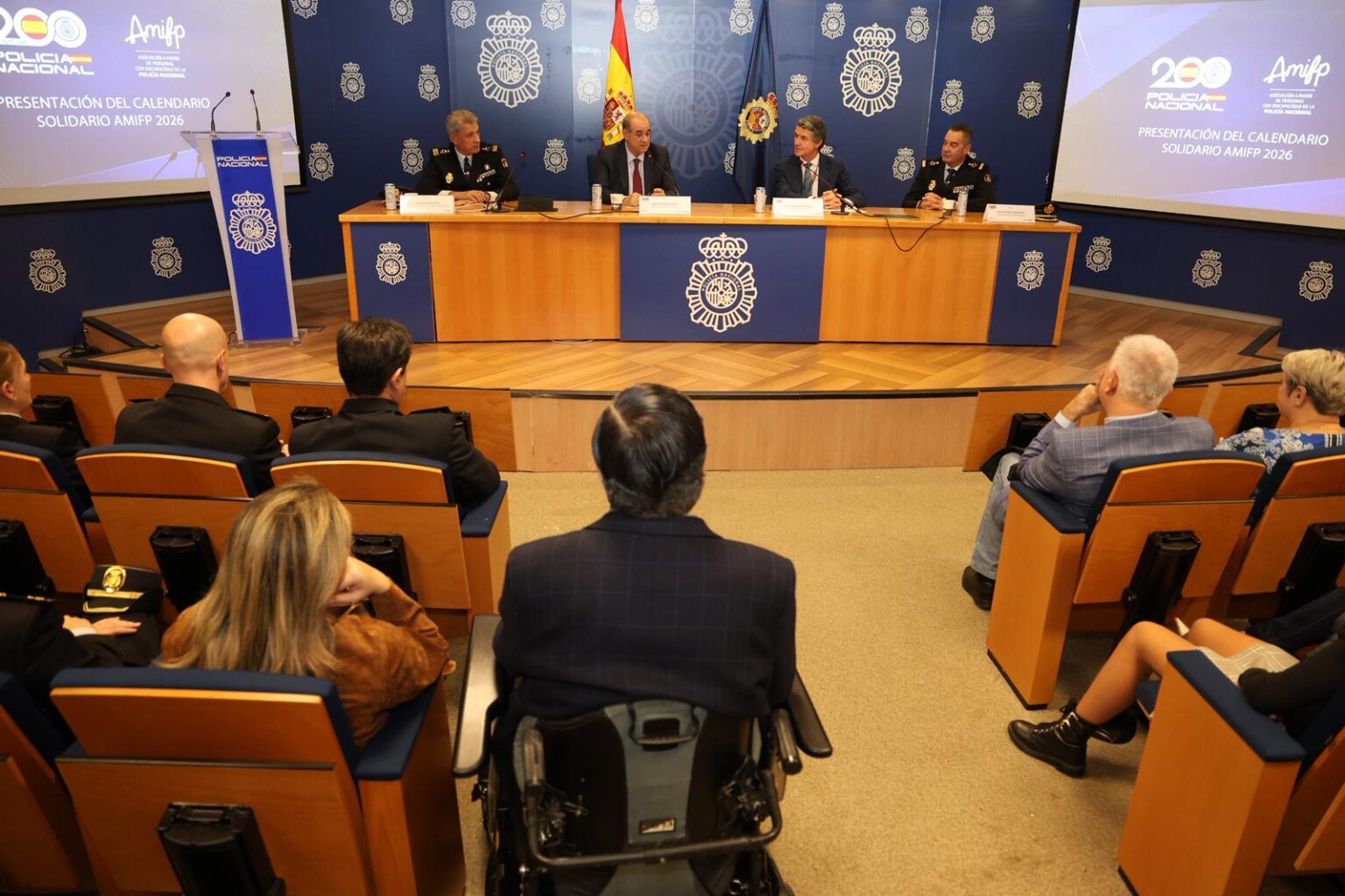 Presentación de la accesibilidad en la Policía Nacional